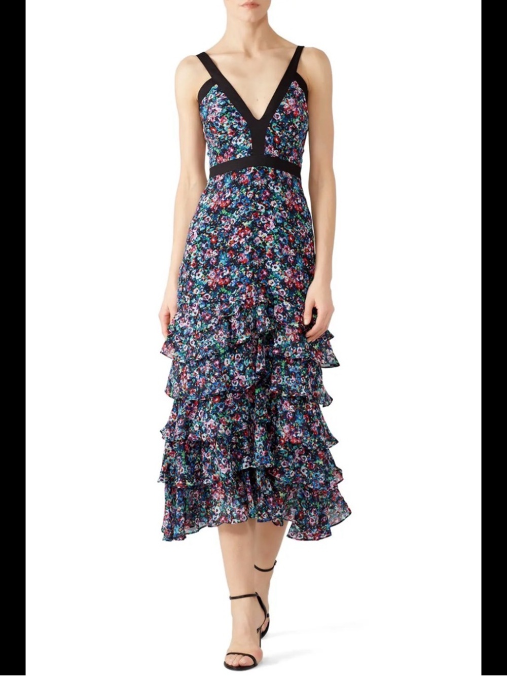 Saloni Floral Dress